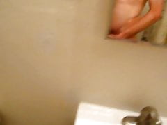 Dick Slapping Around In The Bathroom