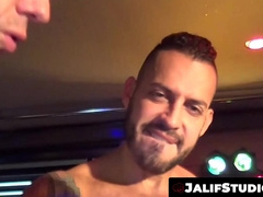 Ryan Cumings sandwiched in between Angel Garcia and Viktor Rom