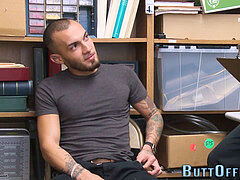 faggot thief cums wanking spear