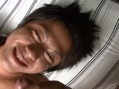 Fabulous Asian homosexual twinks in Best dildos/toys, rimming JAV movie