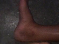 Cumming on my foot
