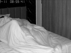 Missionary on horseback plows his roomie without a condom on camera jizm caboose.