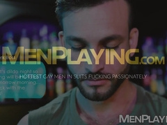 Dominant David Cork anal and raw breeds Javi Grays tight asshole