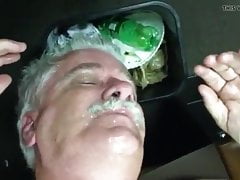 Blowjob of older men