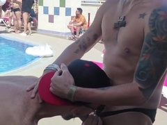THE STUDS AT THE POOL WANT MY PRICK!!! VIRAL MOVIE FROM TWITTER!!!!
