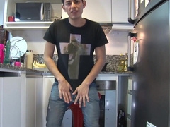 Brazilian Stud Santiago Tugging Off