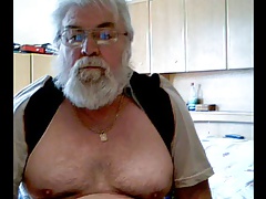 grandpa cum on cam