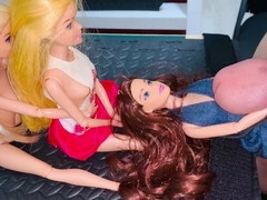 Fucking sex barbie doll, barbie doll cum, barbie doll cumshot