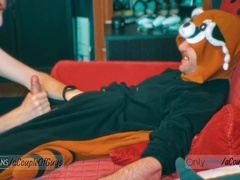 I Gargle my Acquaintance while he is Chilling in his Tanooki Jammies