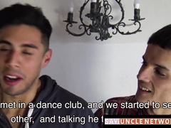 SayUncleNetwork.com - Straight Latino's big cock encounter and cash reward