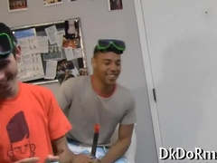 Watch this kinky guy enjoy a hardcore anal ride with a stiff rod