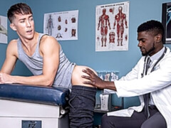 Slutty Isaac Parker fuck by his BBC MD, Devin Trez