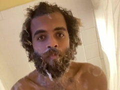 Handsome furry Naturist bathroom Rock Mercury