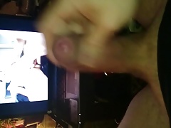 Watching Porn and cum a lot