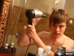 Steamy Teenage Hand-Job And Jizz Shot