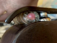 Stud Shrieking and Plowing Fleshlight until Wiggling Ejaculation with XXL Popshot - fap2it