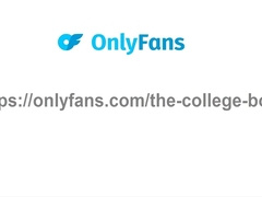 Nerdy College Boy Masturbates After Classes And He Likes To Cum In His Socks!