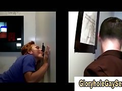 Straight guy amateur tricked into gay blowjob
