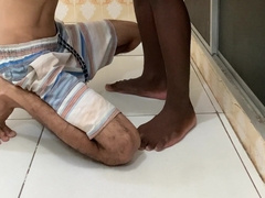 Negão comendo cu do brasileiro