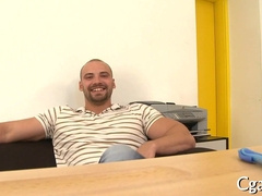 Watch this kinky plumber bang his way through a hot anal session with a hot babe