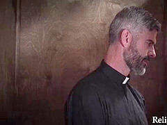 Pervy Church parent porks Confessor For Sharing Impure Thoughts - gay