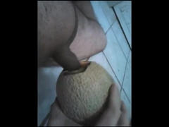 PORKING A SUCCULENT TIT (FRUIT FETISH)