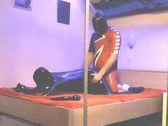Getting my arse banged in my protection dame suit