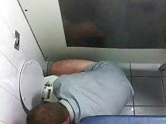 Glory hole blowjob