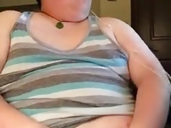 Fat Asian Twink jerking again