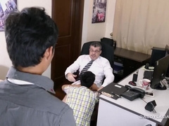 Step daddy And Asian Twink Raw Threesome