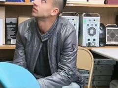 Muscular Security Guy Stuffs His Dick In Young Butt - YOUNGPERP.COM