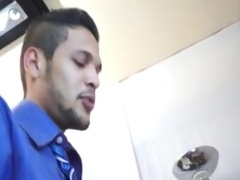 Lustful Gay Latinos Fuck in the Office