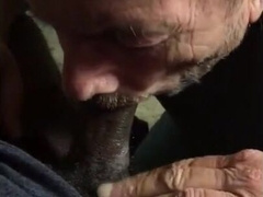 Grandpa sucks my dick again (no cum) 7