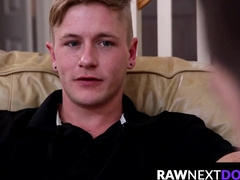 RawNextDoor.com - Chris Blades takes Clark Campbell's big tool with ease and pleasure