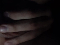 Steaming twunk toyed with his butt and fuck-stick at night