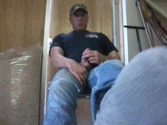 Str8 bear daddy stroke at work 8