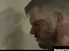 DisruptiveMovie.com - Johnny Ford stuffs hairy stud Vander Pulaski's ass with huge dildos