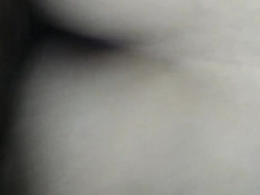 BIG BLACK COCK ravages plump hefty bootie wet(Internal Ejaculation)