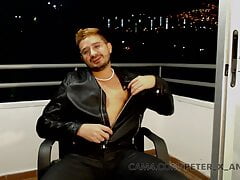 cute Latino jerks off on his balcony CAM4 Male