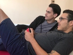 Birthday Boy Plays Video Games and Tops him while Makin