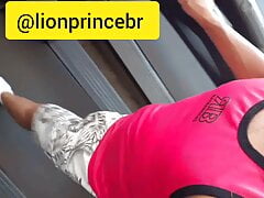 Big dick loose at the gym