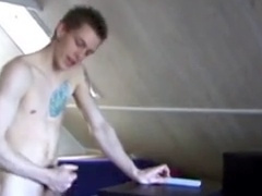 College age, rubbing cock, gay playing cock
