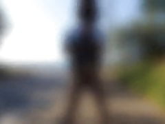 Tucked Asian CD Outdoor Piss 2