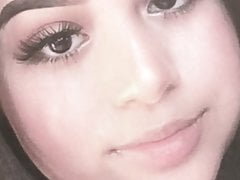 Cute Latino Instagram model cumtribute cum on lips