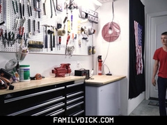 Tough Love For His Little Boy Chp 1: Dad's Tool Bench