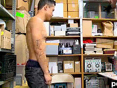 old security guard offers the dude a reasonable deal