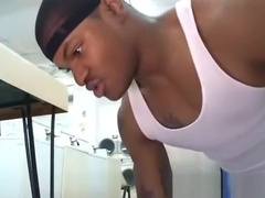 Public interracial gay fuck