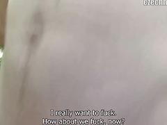 Amateur boyfriends go at it outdoors