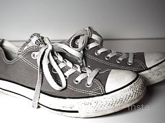 My Sister's Shoes: Converse Grey