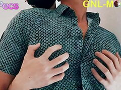 Handsome Athletica asian guy getting nipple played big pecs!